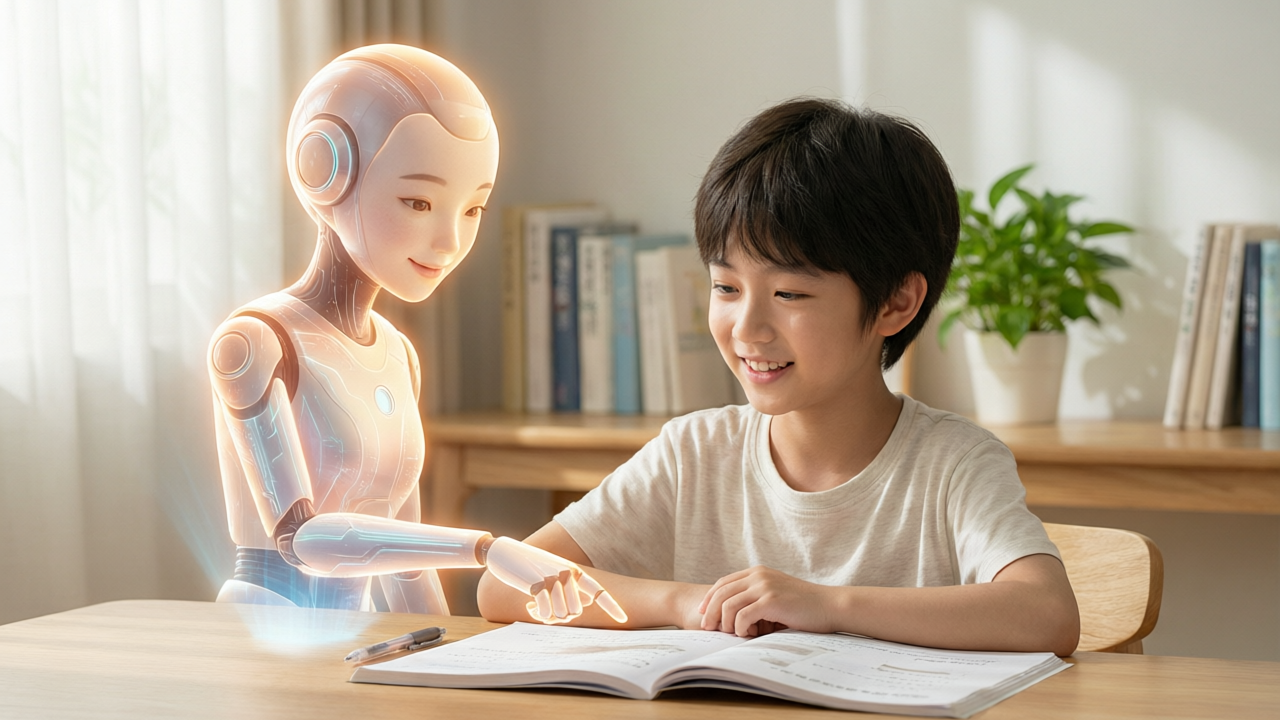 孩子暑假作业不会做 用AI当私教而不是抄答案
