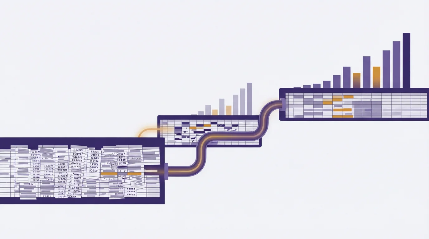 把表格整张丢给AI分析没用？因为你缺的是一条数据流水线（清洗→分析→出图）