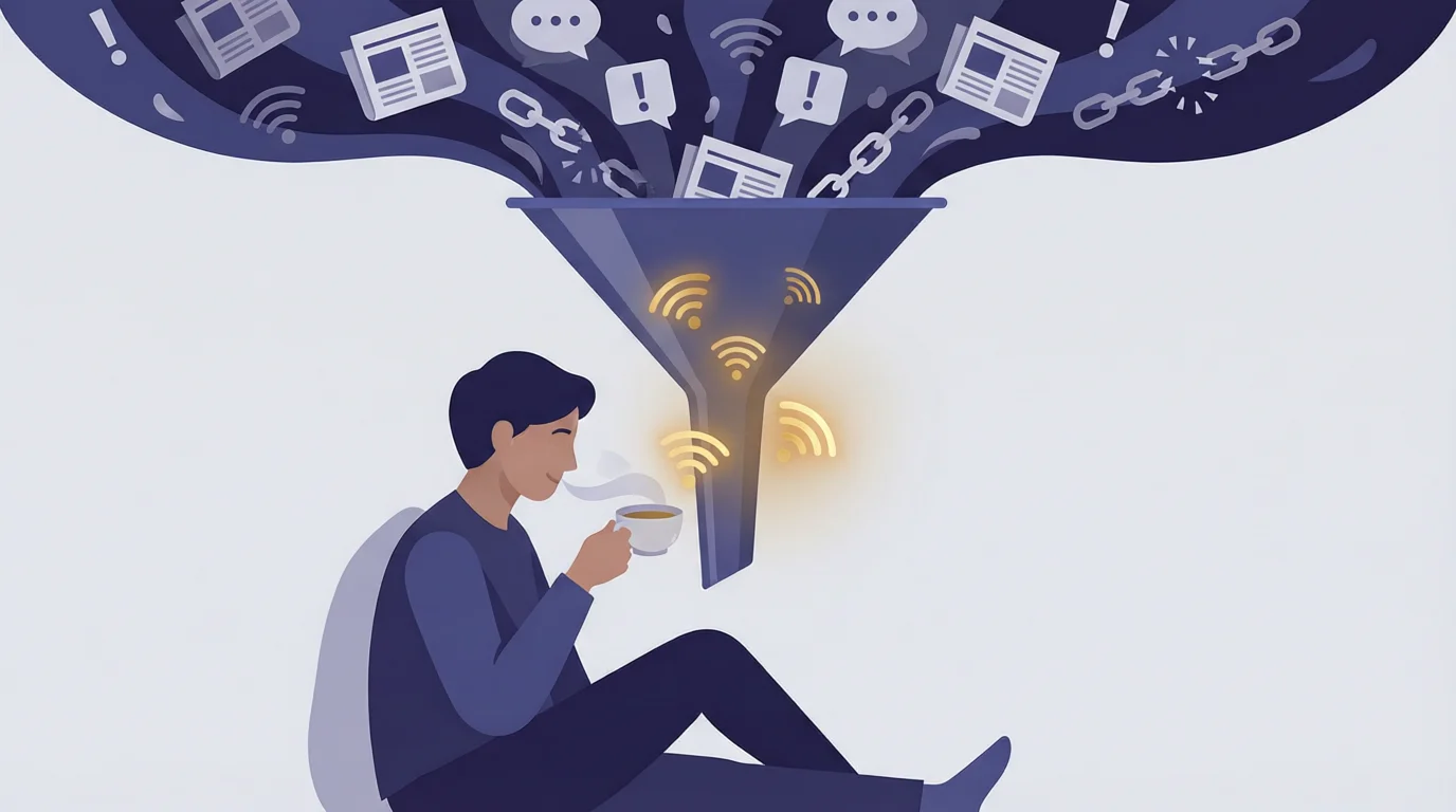 AI 资讯怎么追才不焦虑？普通人的信息源清单与筛选方法